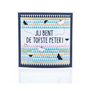 Sticker - Jij bent de tofste peter - Nordic Silhouette