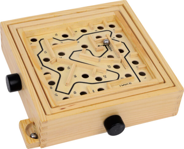 Houten doolhof