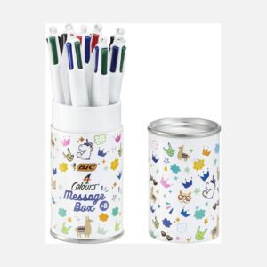 Bic – 4 Colours Message Box – 8 stuks