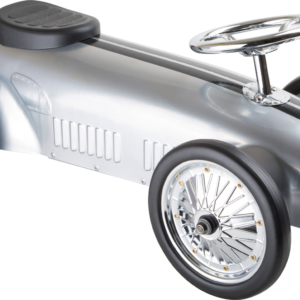 Metalen rally auto