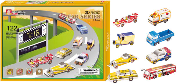 3D puzzels Auto's