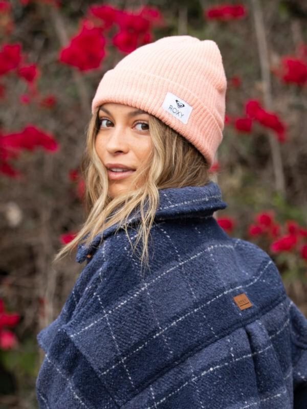 Roxy Island Fox Beanie - Peach Bud - Afbeelding 2