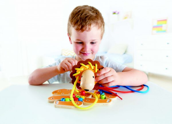 Hape leeuw rijgen - Afbeelding 2
