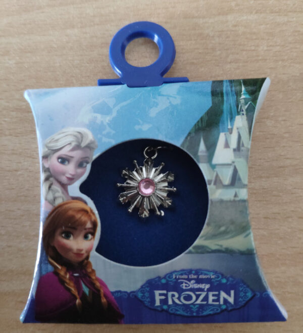 Frozen bedel Sneeuwvlok rood