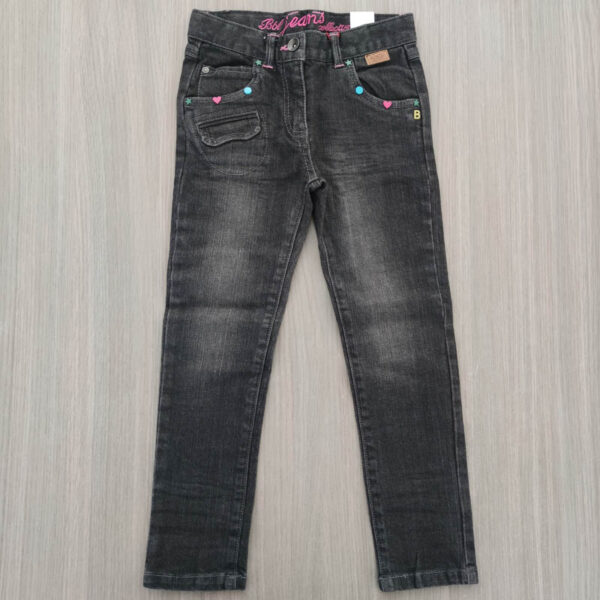 Boboli Zwarte Jeansbroek maat 110