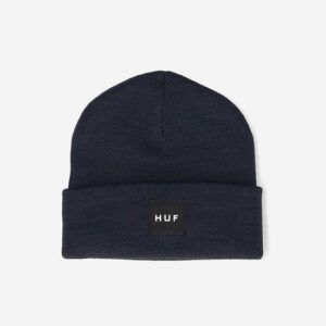 HUF Essentials Box Logo Beanie NAVY
