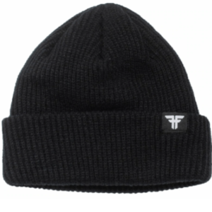 Fallen Trademark Black Beanie
