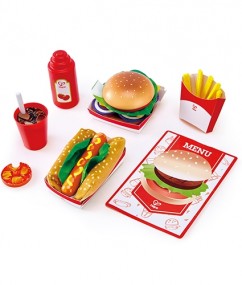 Hamburgers en hotdogs