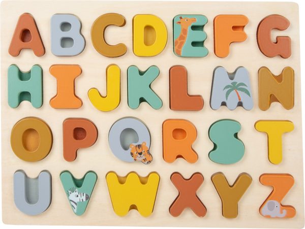 Alfabet puzzel - hoofdletters