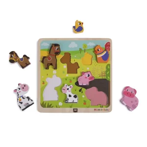 Puzzel boerderijdieren