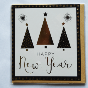 Happy Newyear, vierkant