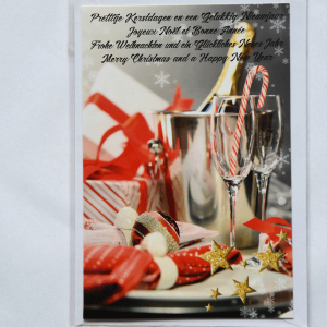 Prettige kerstdagen - 4 talen