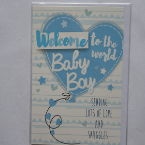 Welcome to the baby boy