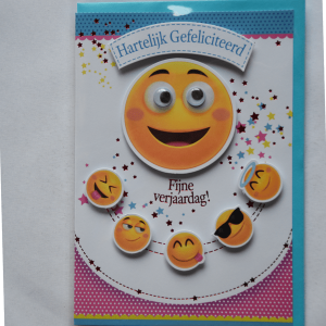 Hartelijk gefeliciteerd - Smileys