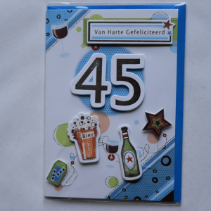 Verjaardag: 45 jaar (3D)
