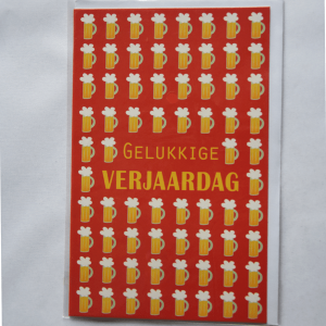 Gelukkige verjaardag - bier