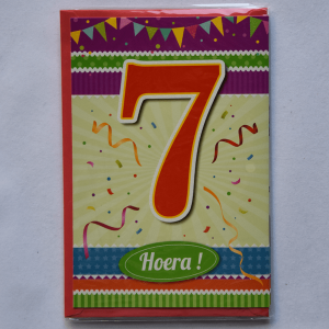 Verjaardag: 7 jaar