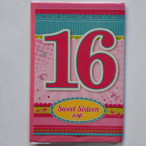Verjaardag: 16 jaar