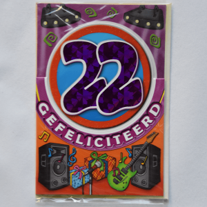Verjaardag: 22 jaar