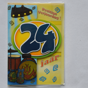 Verjaardag: 24 jaar