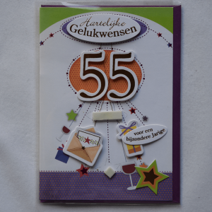 Verjaardag: 55 jaar (3D)