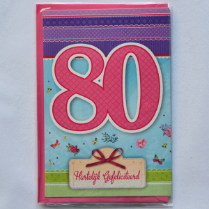 Verjaardag: 80 jaar
