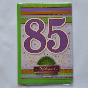 Verjaardag: 85 jaar