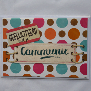Gefeliciteerd met je communie