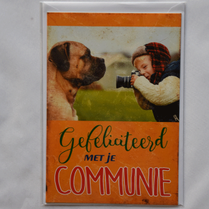 Gefeliciteerd met je communie