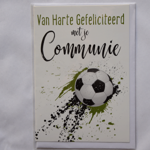 Van harte gefeliciteerd met je communie