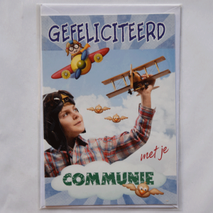Gefeliciteerd met je communie