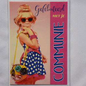 Gefeliciteerd met je communie