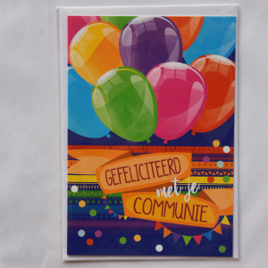 Gefeliciteerd met je communie
