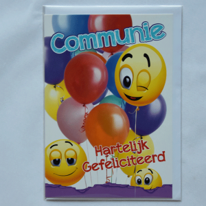 Communie - Hartelijk gefeliciteerd