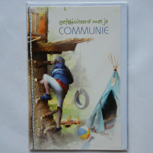 Gefeliciteerd met je communie