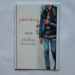 Gefeliciteerd met je plechtige communie