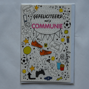 Gefeliciteerd met je communie