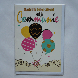 Gefeliciteerd met je communie